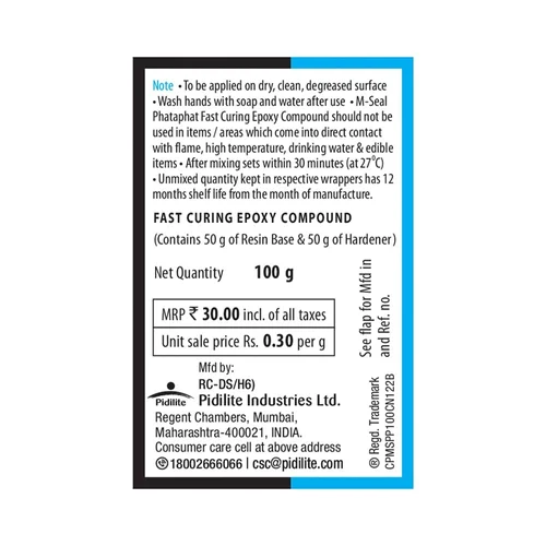 Pidilite M-Seal Phataphat Fast Curing Epoxy Compound